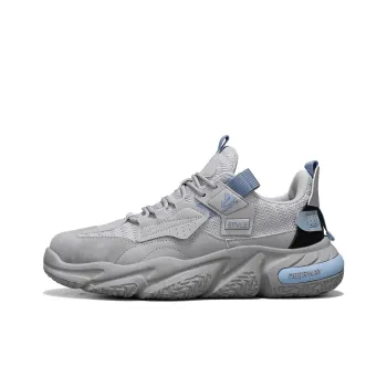 DEERWAY Wear Resistant Breathable Lightweight Height Increasing Low Top Chunky Sneakers Men's