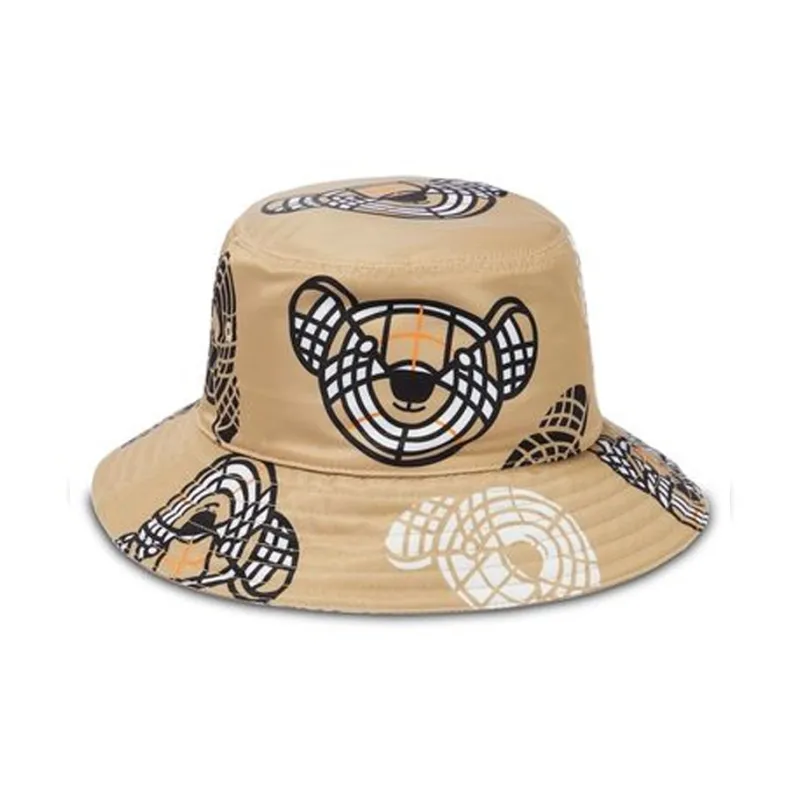 Burberry Bucket Hats Kids' Khaki-1