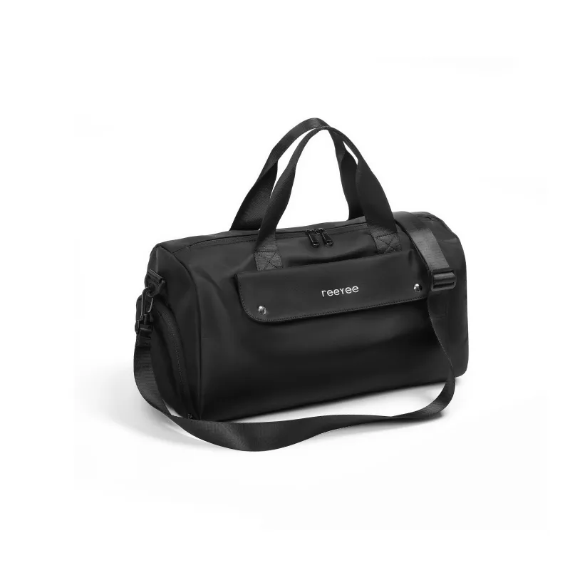 ReeYee Fabric Gym Bag Mini Unisex Black-1