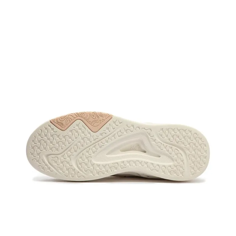 361° Jincheng Abrasion Resistant Breathable Low Top Skateboard Shoes Women's Beige Pink-4