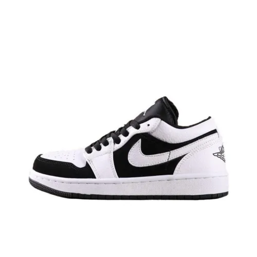 Air Jordan 1 Vintage Basketball Shoes Men Low-Top Black/White