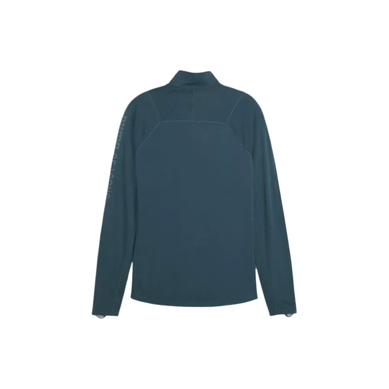 PUMA SEASONS Long Sleeve Men's Running Shirt T-Shirt Men's Blue-1