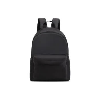 TINYAT Fabric Backpack Unisex Black