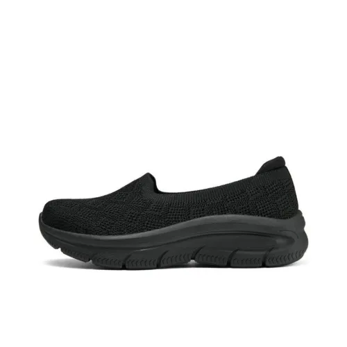 Skechers Go Walk Flex Casual Shoes Women's Low-Top Black