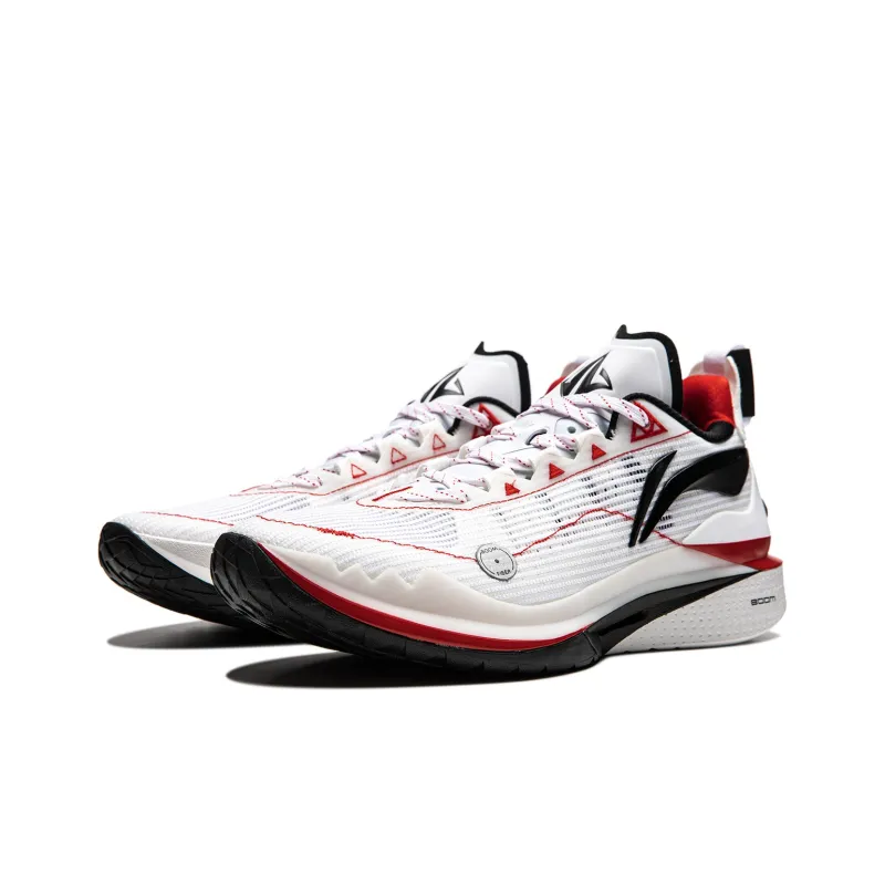 LiNing Jimmy Butler 2 Abrasion Resistant Breathable Basketball Shoes Men's Black White-2