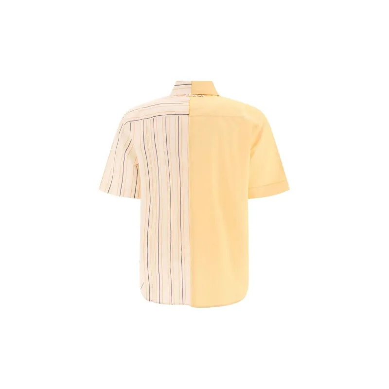 MARNI Half Poplin Striped Shirt-1