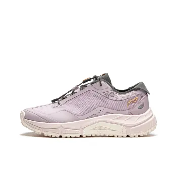 LiNing Yijie Lite V3 Anti Slip Wear Resistant Low Top Hiking Shoes Women's Moonlight Purple