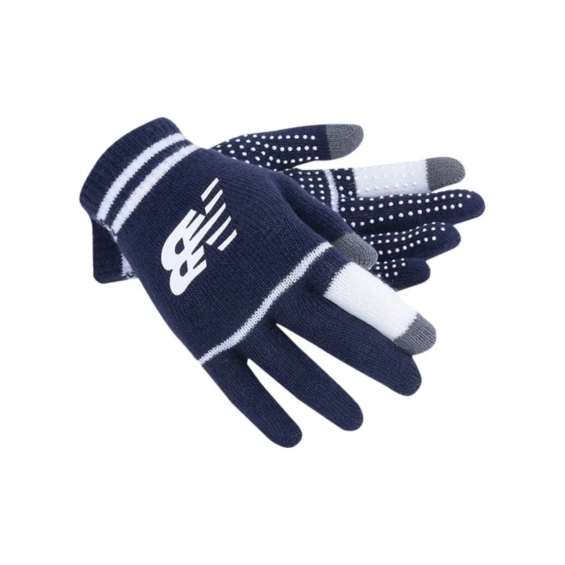 New Balance Knit Gloves Unisex Black-1