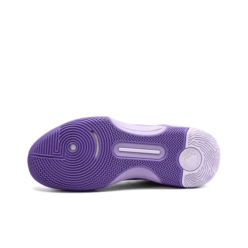 PEAK Flash 5 Generations Basketball Shoes Men Low Top Purple-6