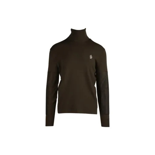 Moncler Cashmere Sweaters Men Green