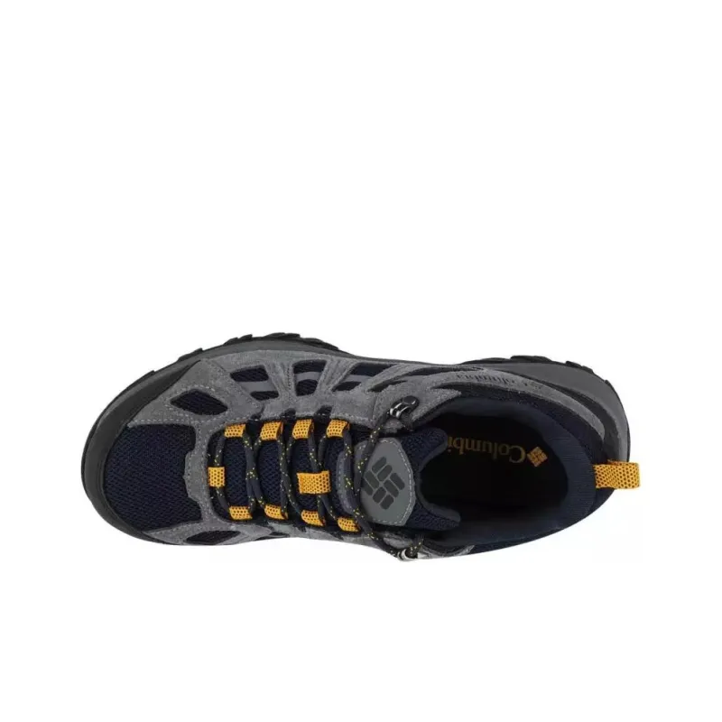 Columbia Cushioned Slip Resistant Low Top Outdoor Shoes Men's Gray Black-2