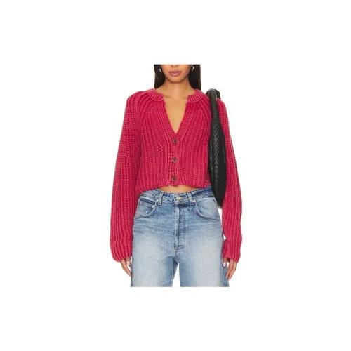 FREE PEOPLE Knitwear Women's Cherry Red