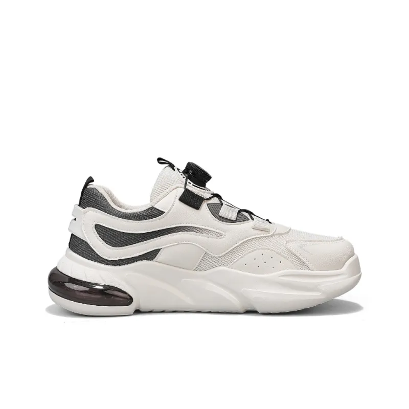 DEERWAY Wear-Resistant Height Increasing Low-Top Chunky Sneakers Men's-22