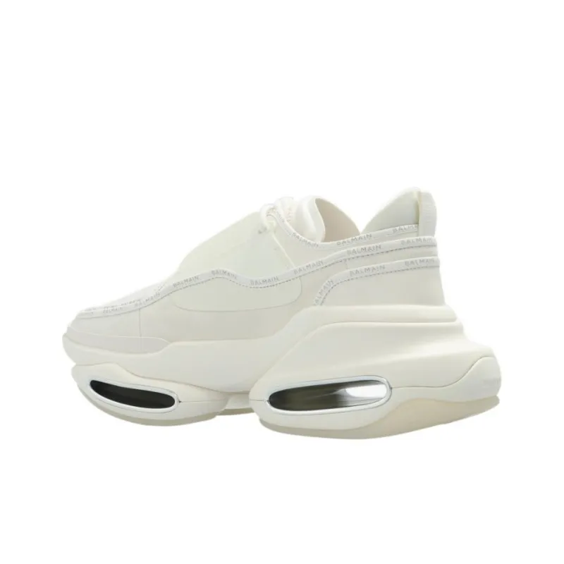 BALMAIN B Bold Low Top Casual Shoes Men's White-3