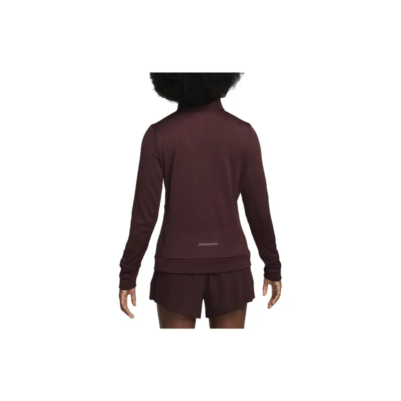 Nike Therma FIT T Shirt Women's Burgundy-1