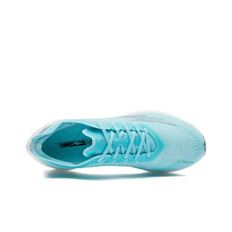 Erke Running Shoes Men Low Top Mint Blue/True White-3