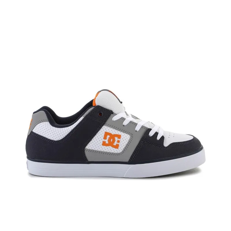 DC Shoes Slip Resistant Cushioning Low Top Skateboard Shoes Men's Black Gray-1