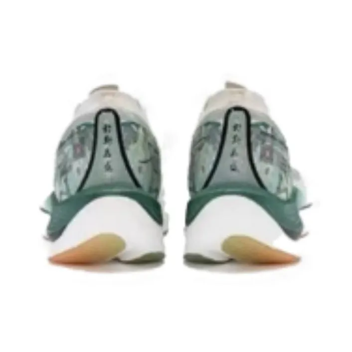 XTEP Racing 160X 5.0 Slip Resistant Low Top Running Shoes Men's White Green-2