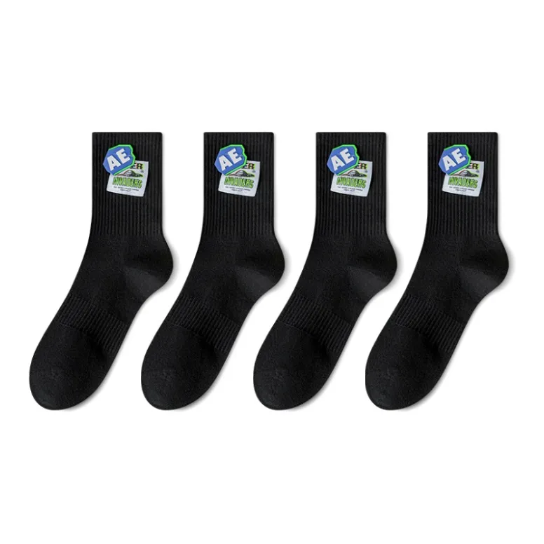 BENQU Knee High Socks Unisex 4 Pack-25