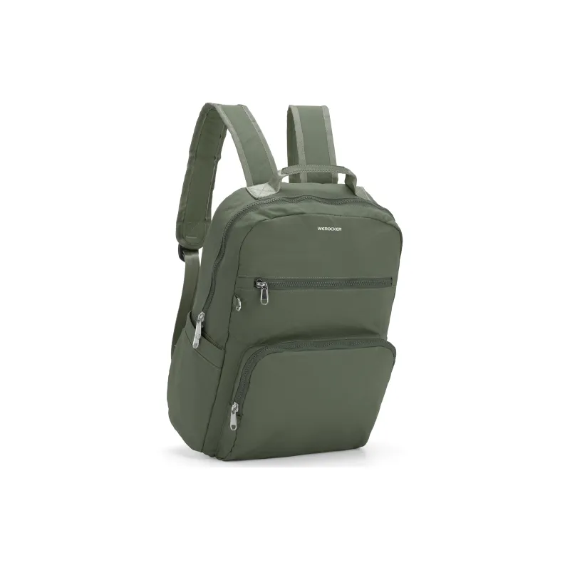 Werocker Fabric Backpack Regular Unisex Multicolor-32