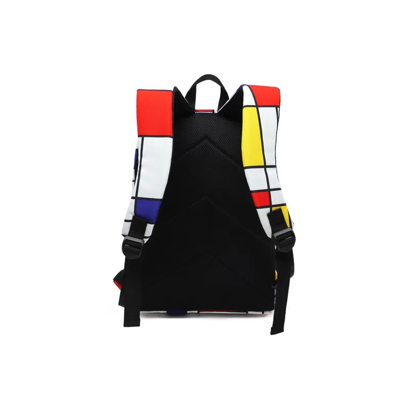 TINYAT Backpacks Multicolor Block-2