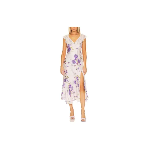 FREE PEOPLE Slip Dresses Women's Beige