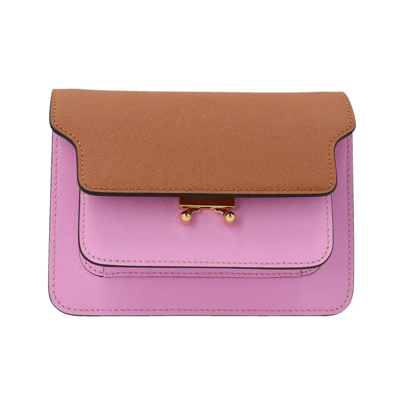 MARNI Trunk Colour Block Mini Shoulder Bag-0