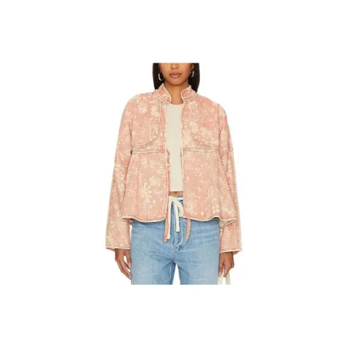 FREE PEOPLE Jackets Women's Pink