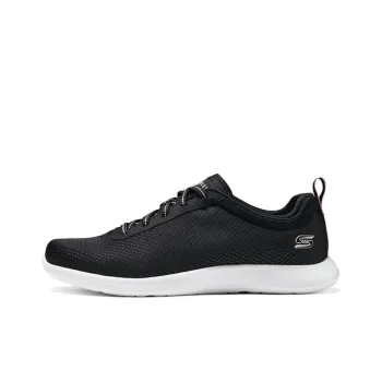 Skechers Cushioned Anti Slip Wear Resistant Waterproof And Breathable Low Top Casual Shoes Women's Black