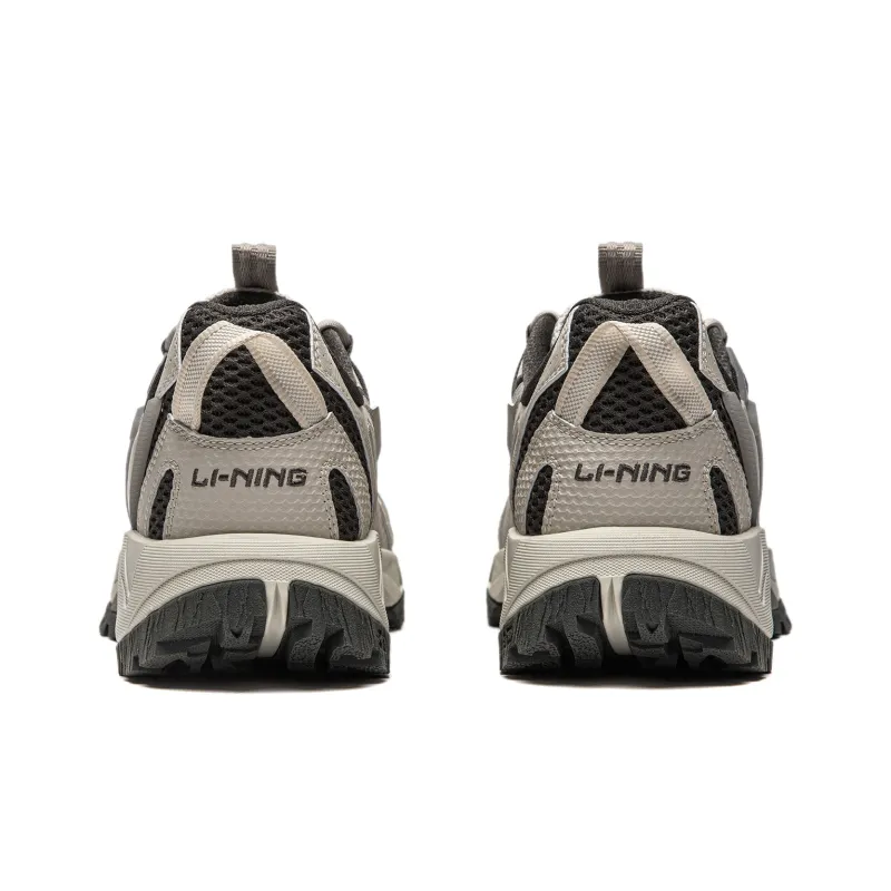 LiNing CF Tracing Collection, Xingye Cushioning, Wear Resistant Low Top Casual Shoes Men's Gray-5