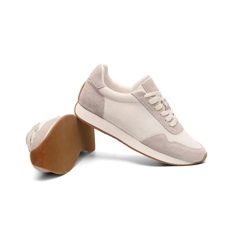 Daying Breathable And Lightweight Low Top Casual Shoes Men's White-4