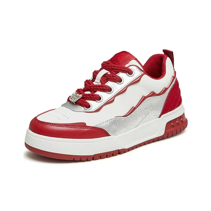 TATA Skateboard Shoes Women's Low Top Multicolor-8