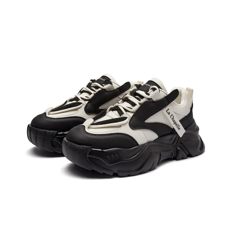 La Chapelle Height Increasing Lightweight Low Top Chunky Sneakers Women's-1