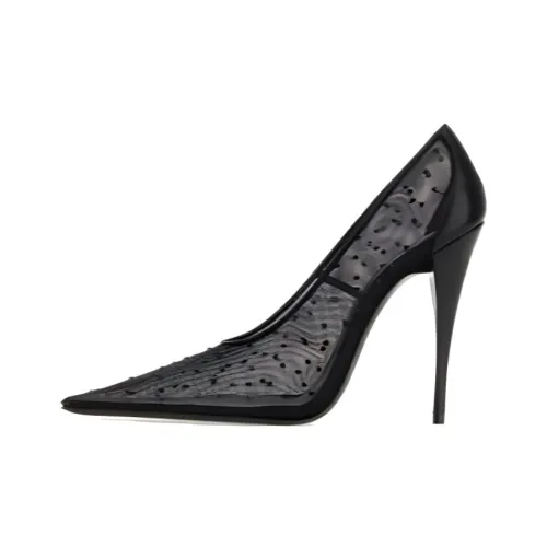 SAINT LAURENT Anja 115mm Rhinestoned Pumps