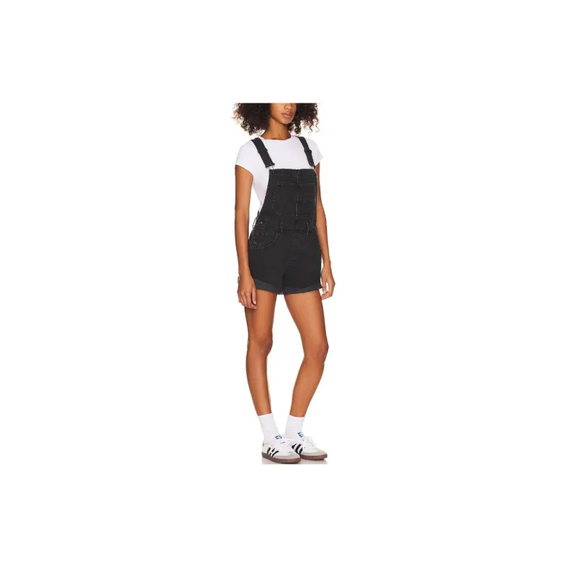 FREE PEOPLE Overalls Women's Black-1