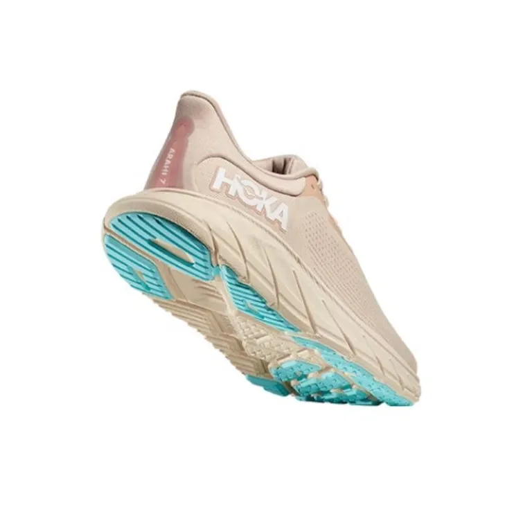 HOKA ONE ONE Cushioning Wear Resistant Low Top Running Shoes Women's Vanilla-3