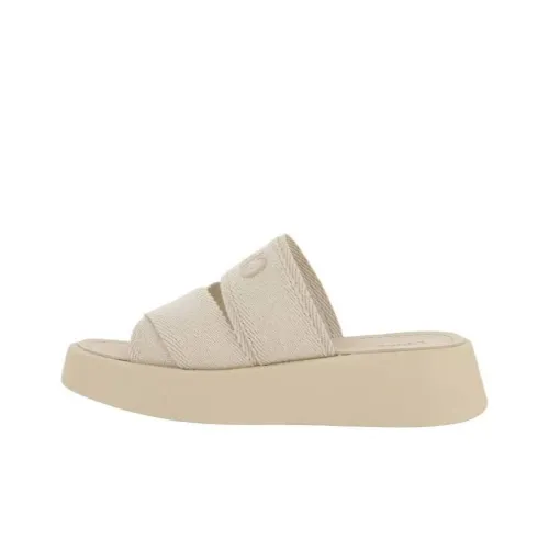 Chloé Mila Embroidered-logo Sandals