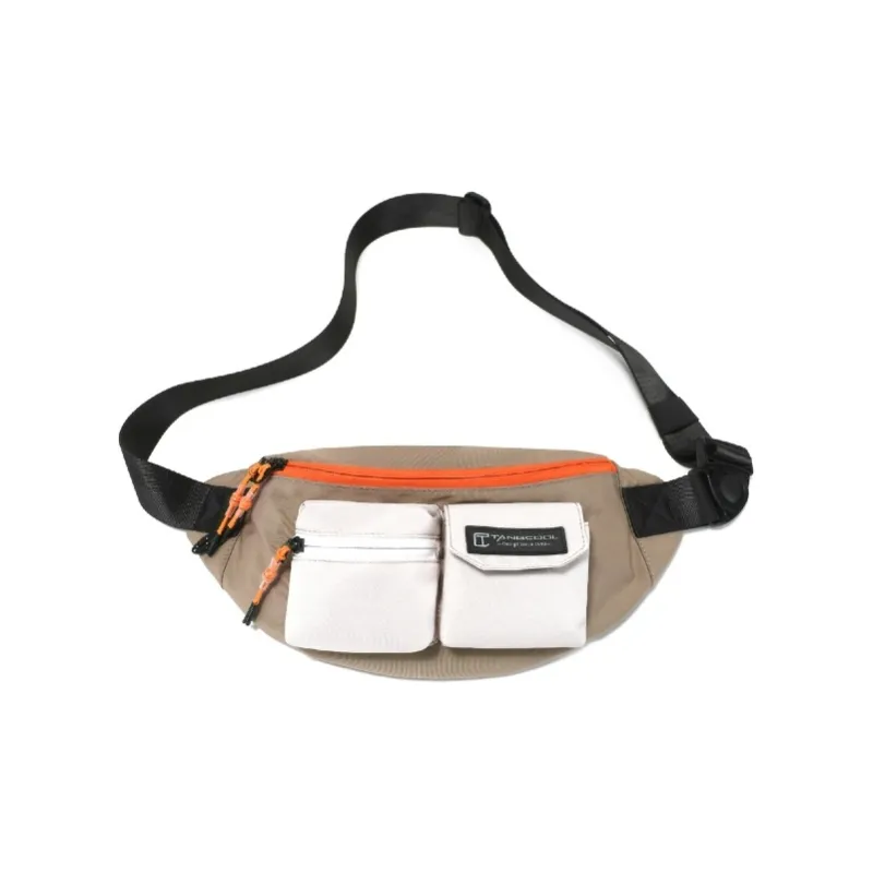 TANGCOOL Nylon Crossbody Bag, Sling Bag Unisex Black/Blue/Green/Pink-5