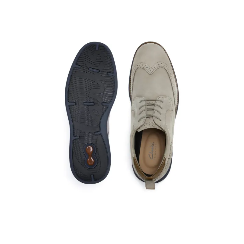 Clarks Men's Casual Shoes Men Low Top Gray-2