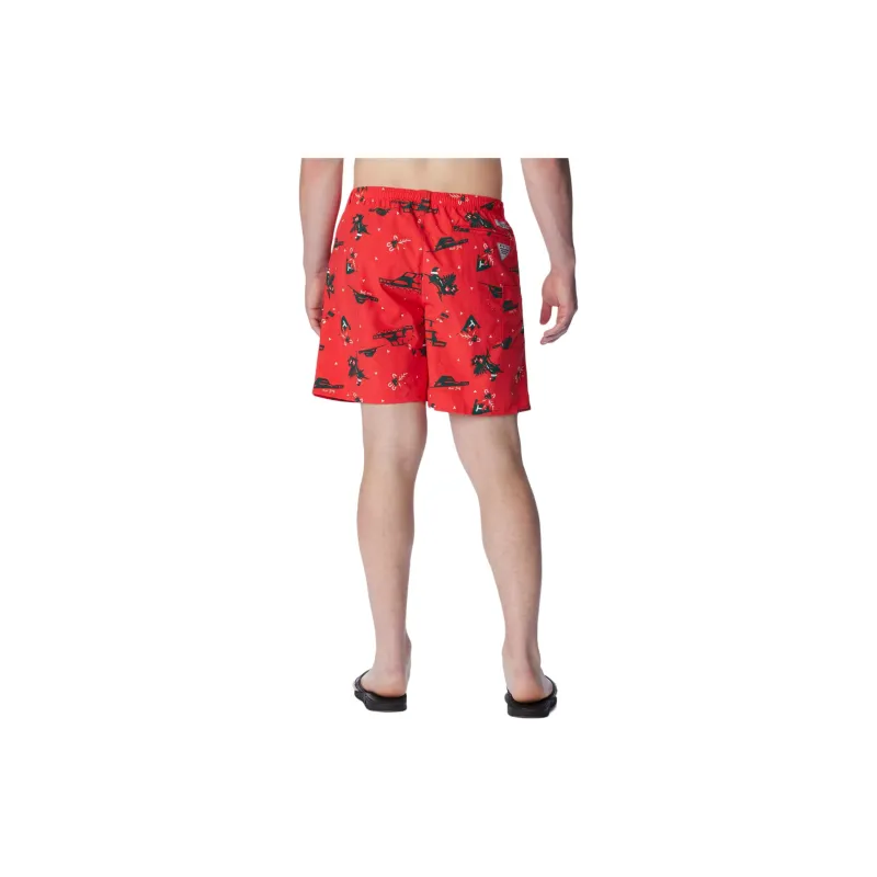 Columbia PFG Super Backcast™ Casual Shorts Men's Red-1