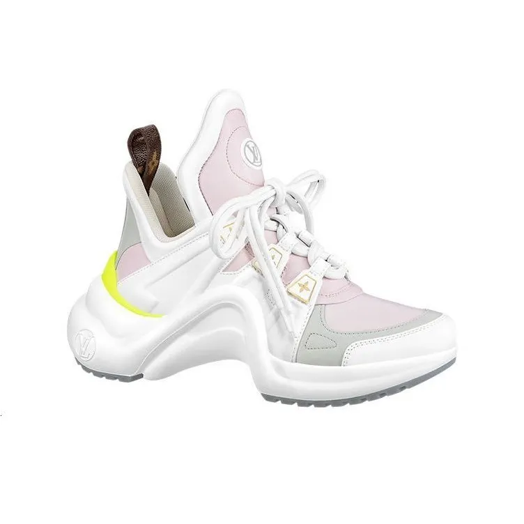 LOUIS VUITTON Archlight 1.0 Sneakers 'White Pink Grey' Women's-1