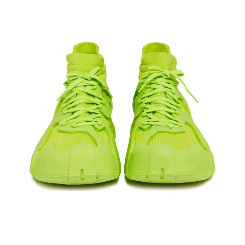 CAMPERLAB High Top Casual Shoes Men's Neon Green-2
