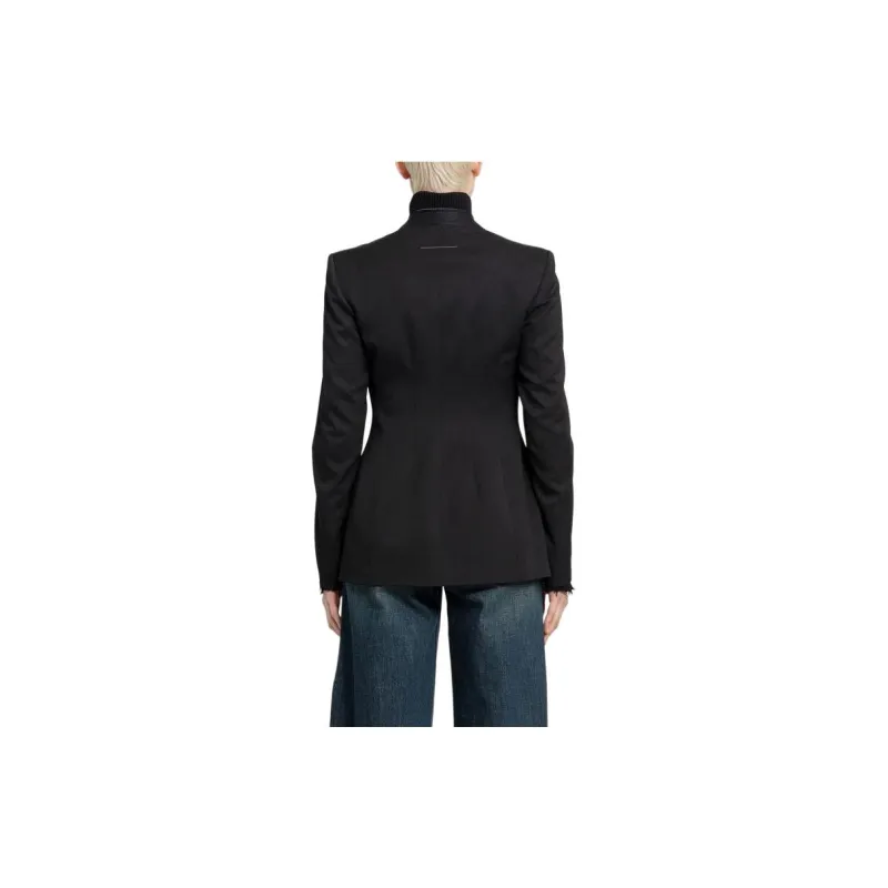 MM6 Maison Margiela Single Breasted Tailored Blazer-1