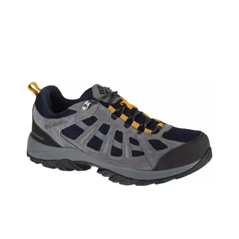 Columbia Cushioned Slip Resistant Low Top Outdoor Shoes Men's Gray Black-1
