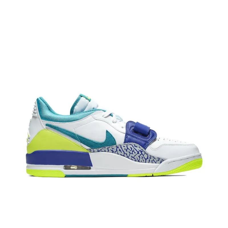 Jordan Legacy 312 Low Ultramarine Neon Yellow Aquamarine-1