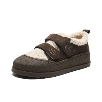 【dme】 Casual Single Shoes 1.2cm Women's Coffee