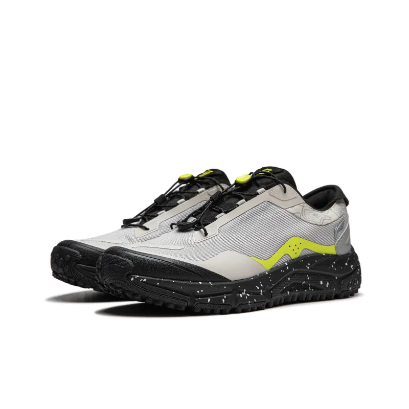 LiNing Yijie Lite V3 Shock Absorbers Low Top Hiking Shoes Men's Gray-2