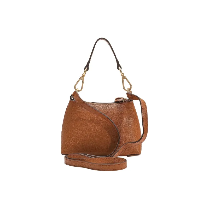 See By Chloe Leather Shoulder Bag, Crossbody Bag Women's Caramel-4