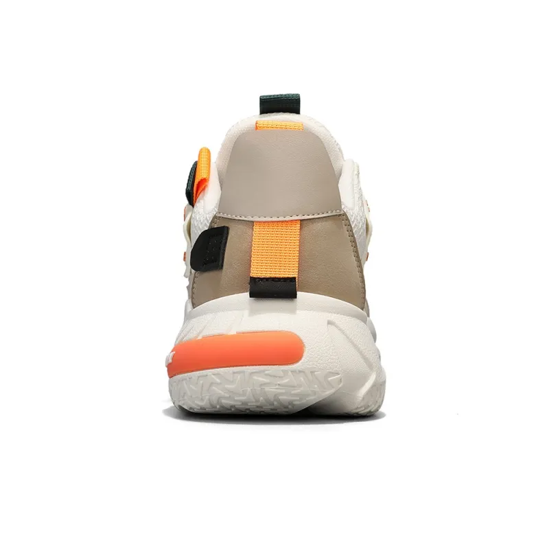 DEERWAY Wear-Resistant Breathable Lightweight Height Increasing Low-Top Chunky Sneakers Men's-5