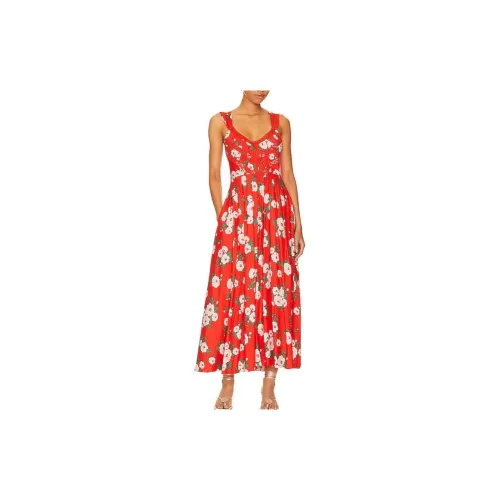 FREE PEOPLE Slip Dresses Women's Red